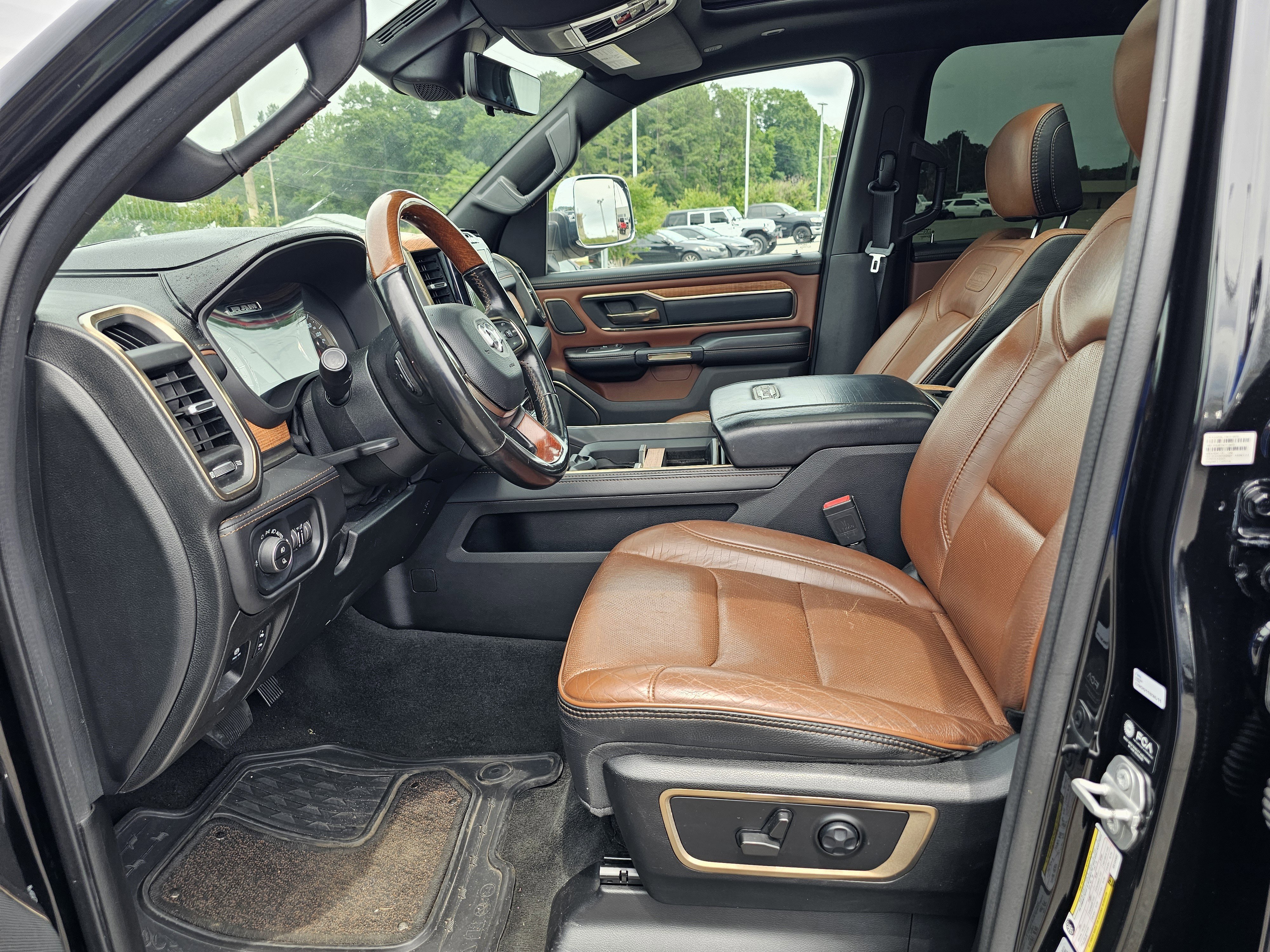 Used 2022 Diamond Black Crystal Pearlcoat Ram Longhorn image 18