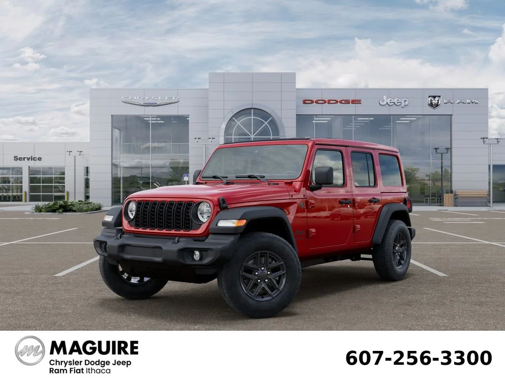 New 2026 Red Jeep Sport S image 1