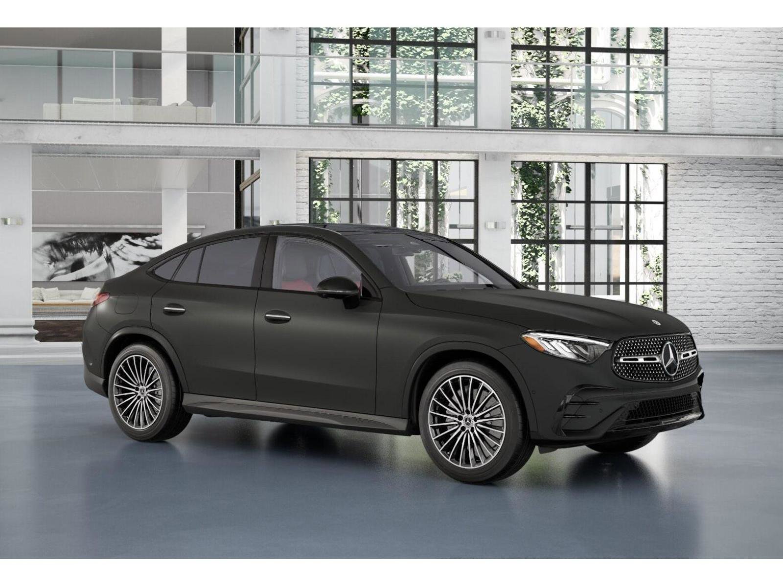 New 2026 MANUFAKTUR exclusive graphite grey magno Mercedes-Benz GLC 300 Coupe image 12