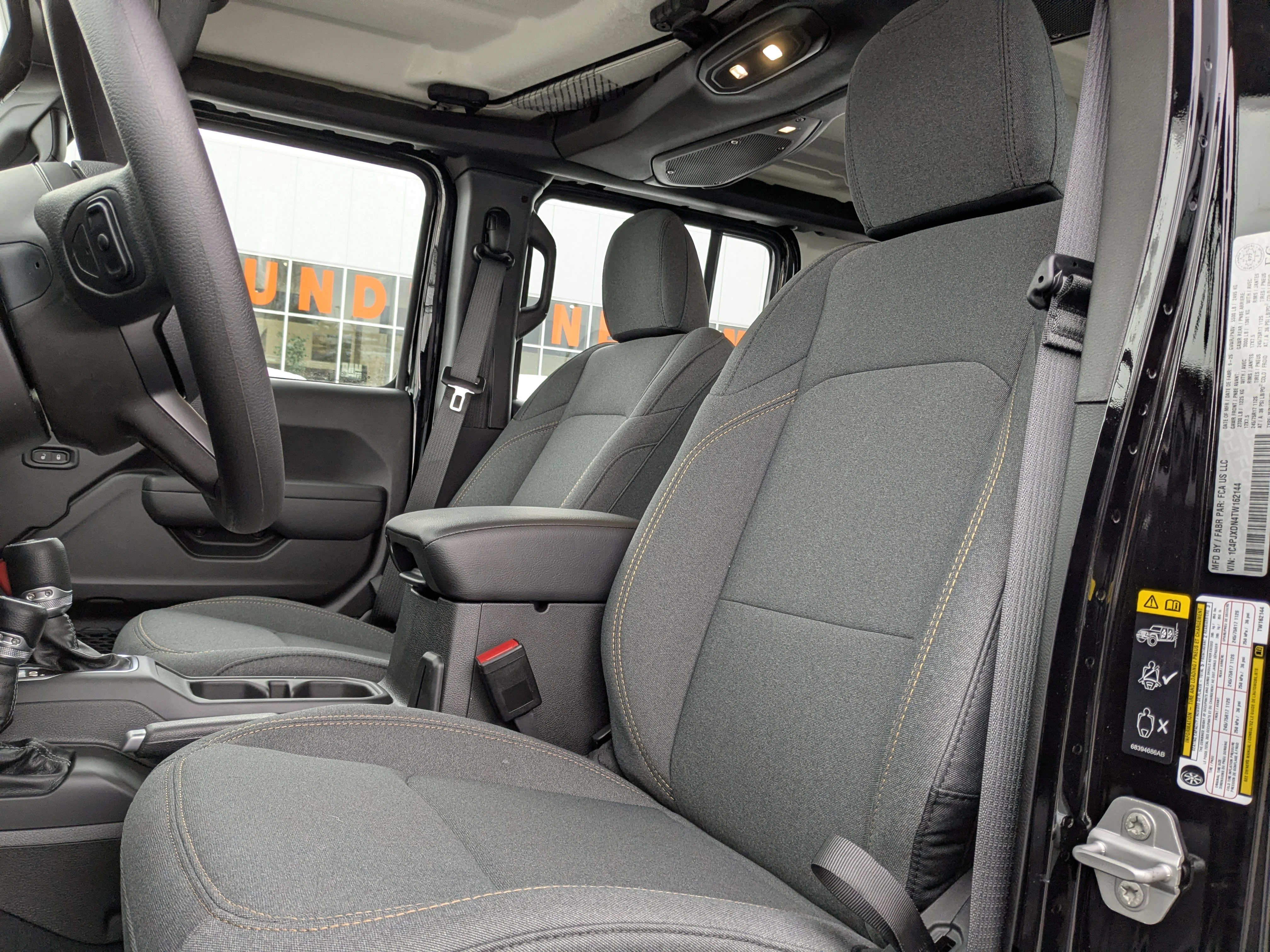 New 2026 Black Jeep Sport - - 2.0L Turbo Engine - 12.3 Uconnect 5 Display - 3-Piece Hard Top - 8-Speed Auto & More image 13