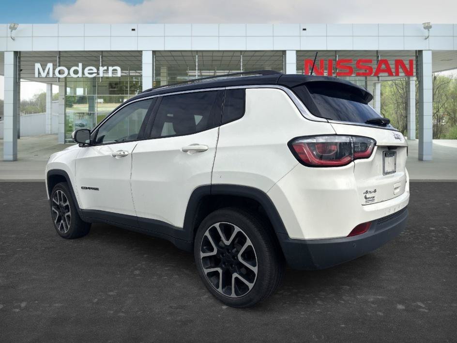 Used 2018 White Clearcoat Jeep Limited image 3