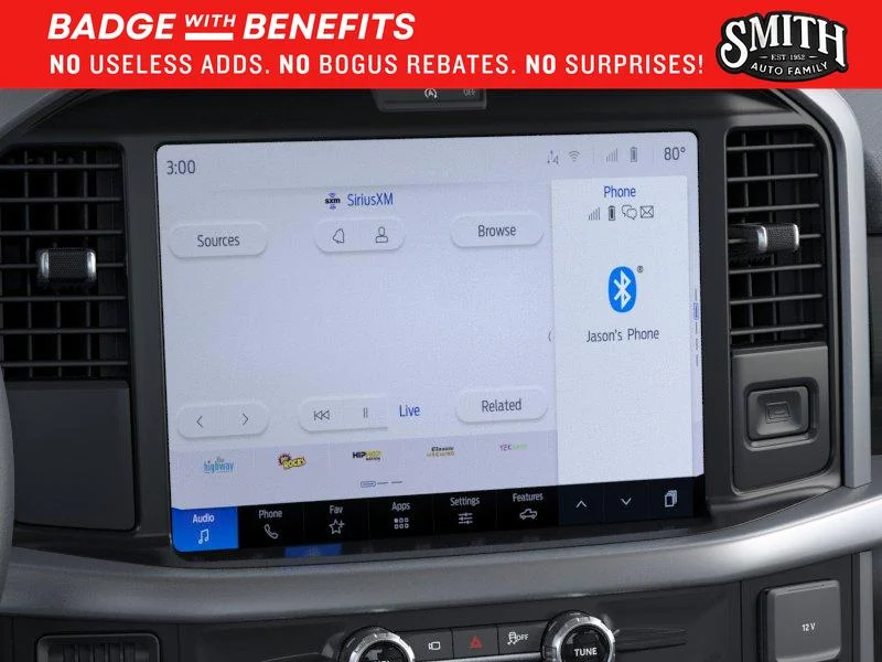 New 2026 Agate Black Metallic Ford XLT image 15
