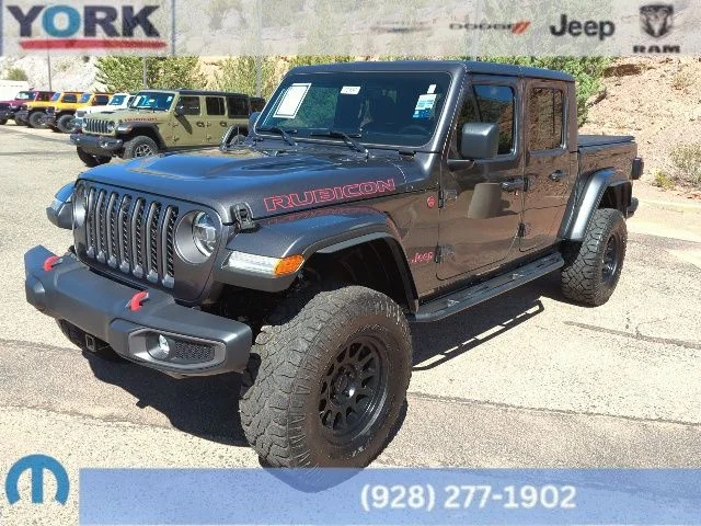 Used 2021 Gray Jeep Rubicon image 1