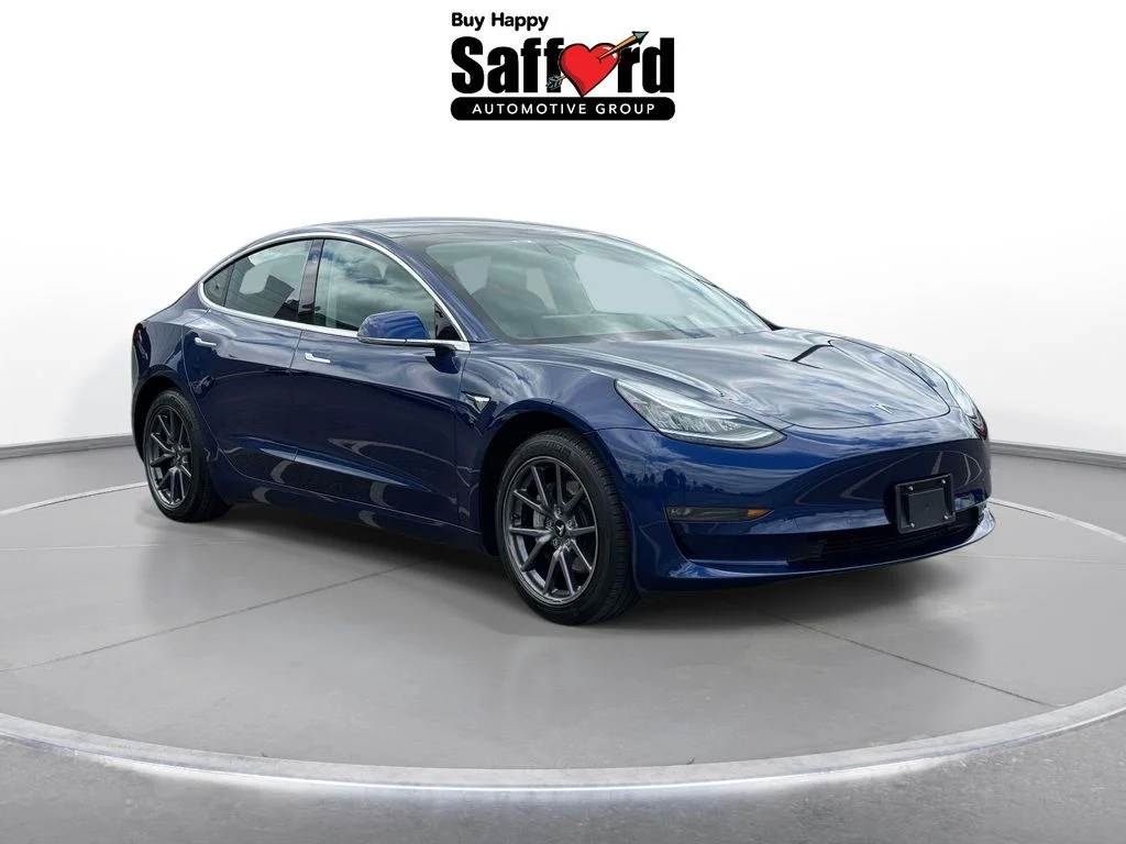 Used 2019 Deep Blue Metallic Tesla Standard Range Plus image 9
