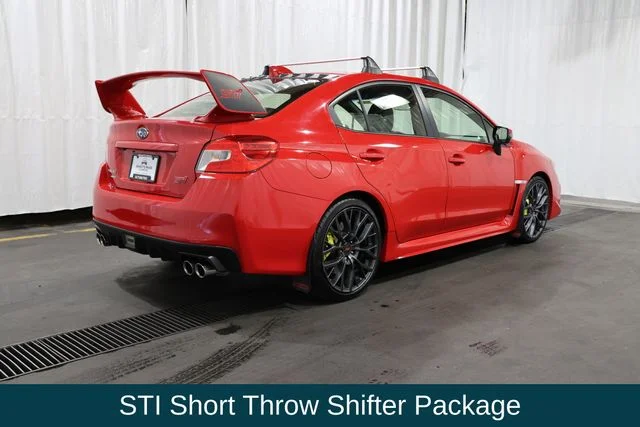 Used 2019 Pure Red Subaru STi image 3