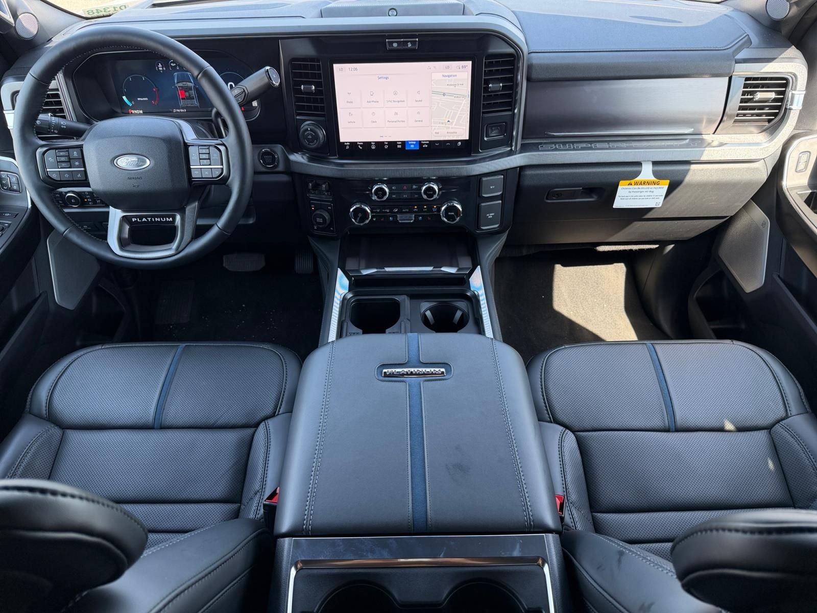 New 2026 Glacier Gray Metallic Tri-Coat Ford F-250® Platinum® image 14