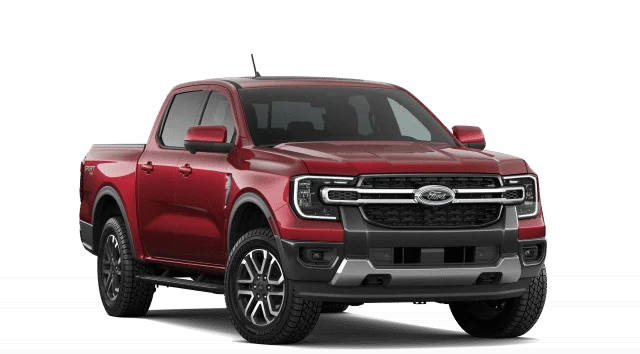 New 2026 Ruby Red Metallic Tinted Clearcoat Ford Lariat image 4