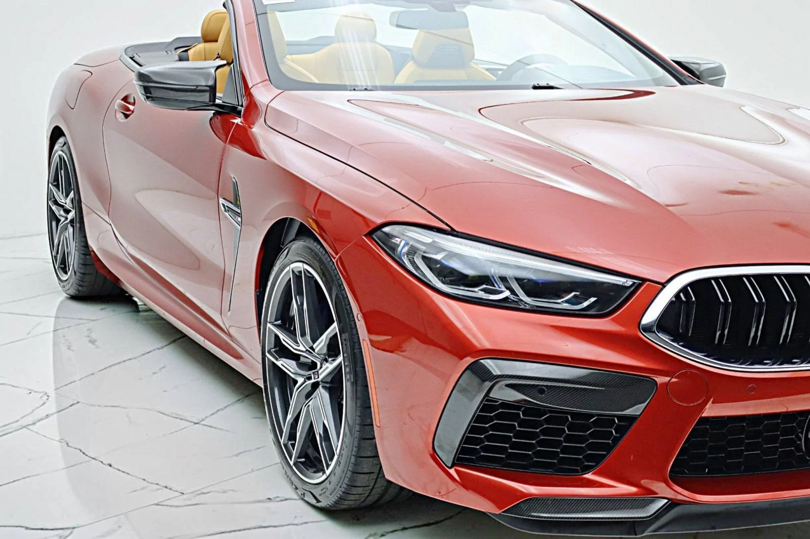 Used 2020 Motegi Red Metallic BMW Convertible image 17