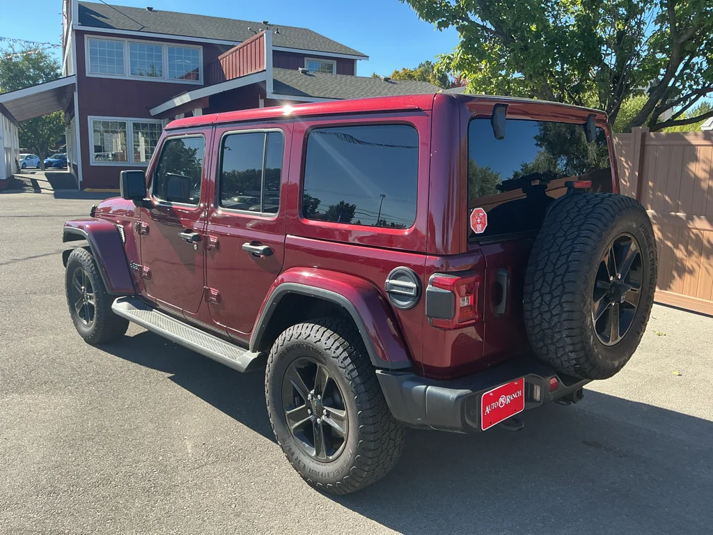 Used 2021 Snazzberry Pearl Jeep Unlimited Altitude image 7