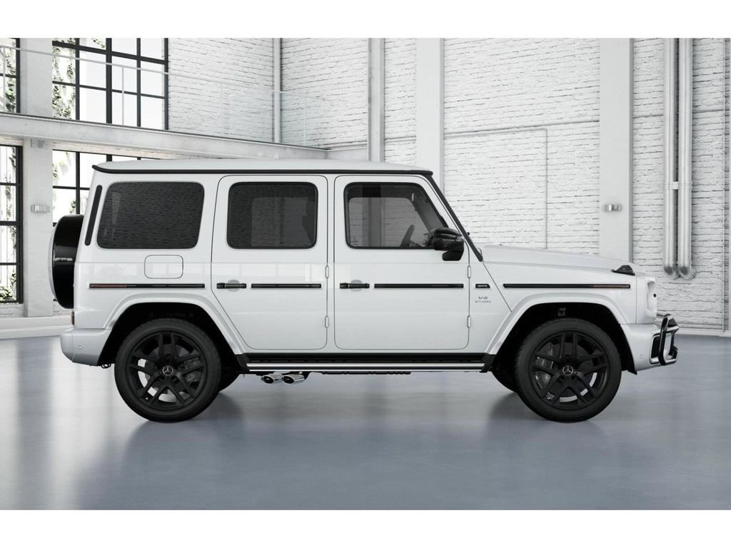 New 2027 MANUFAKTUR Moonlight White Metallic Mercedes-Benz AMG® G 63 SUV image 2