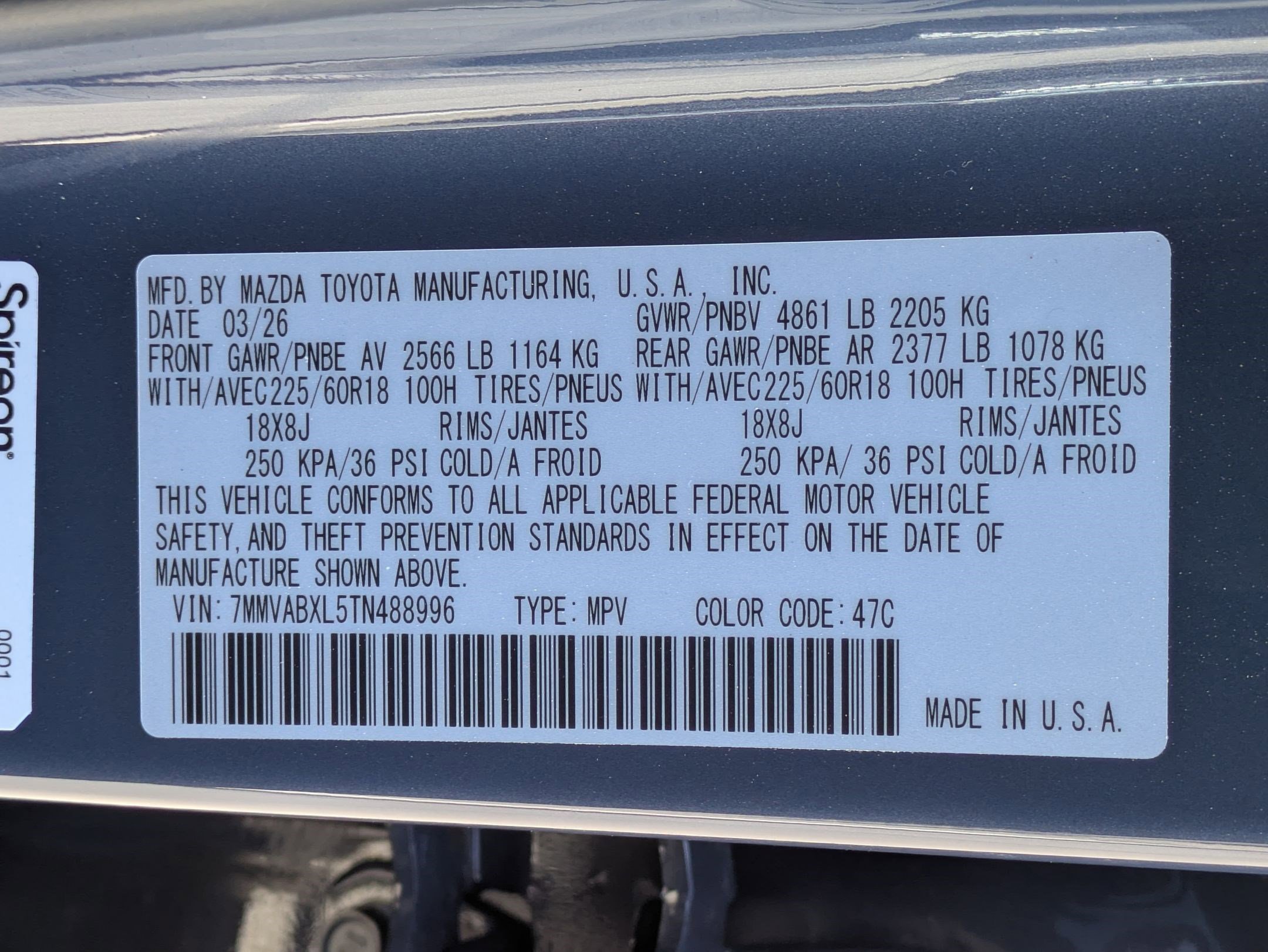 New 2026 Polymetal Gray Metallic Mazda 2.5 S Meridian Edition image 16
