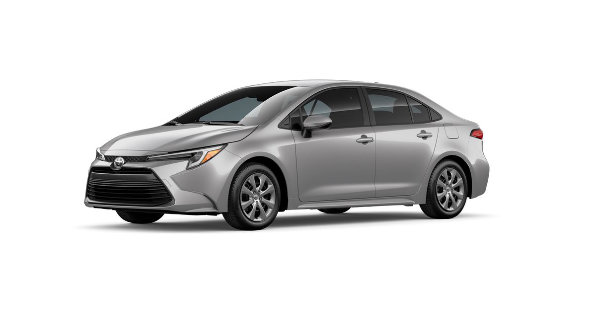 New 2026 Classic Silver Metallic Toyota Hybrid LE image 2