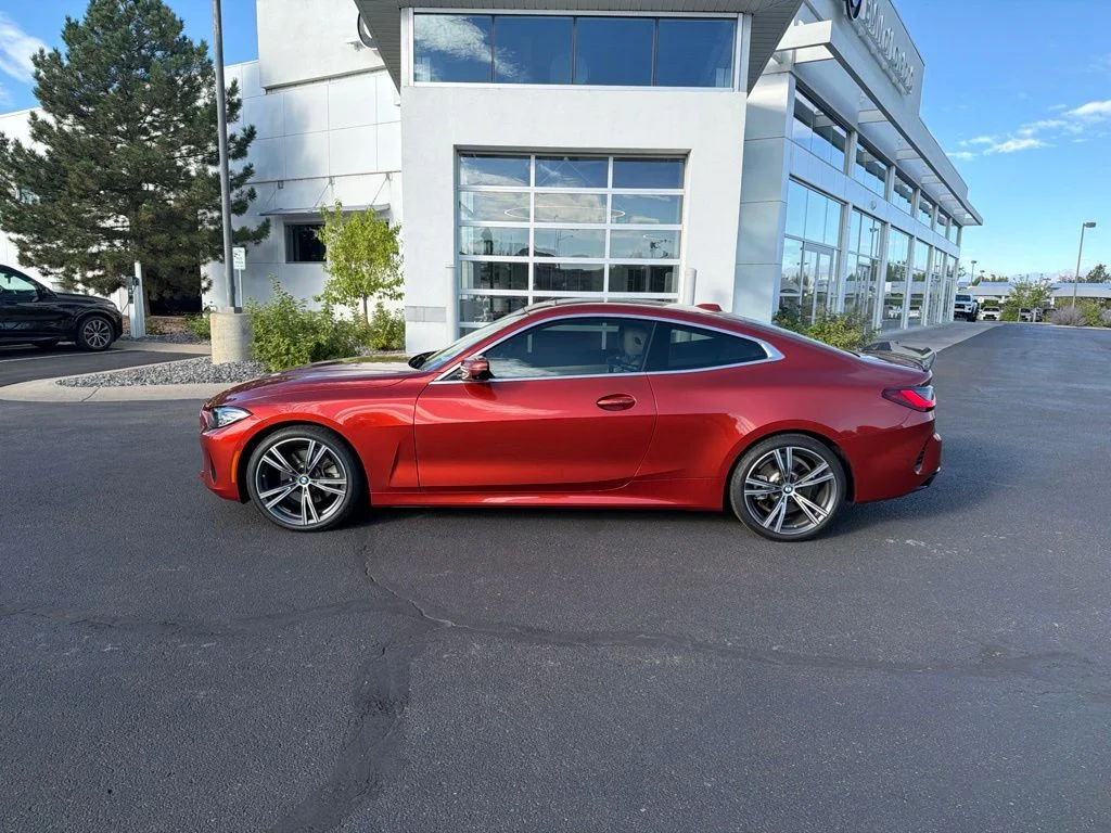 Used 2024 Sunset Orange Metallic BMW 430i xDrive image 2