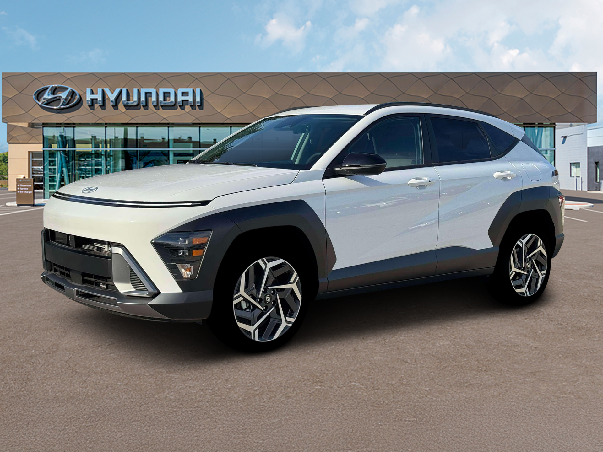 New 2026 Atlas White Hyundai SEL Premium AWD image 2