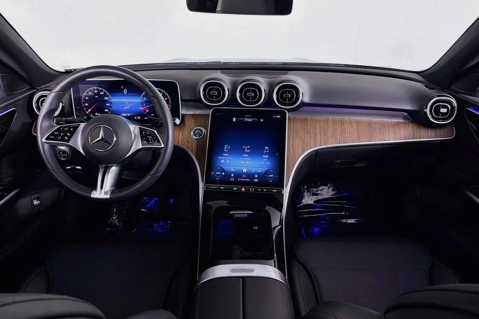 Certified Used 2024 Black Mercedes-Benz C 300 image 6