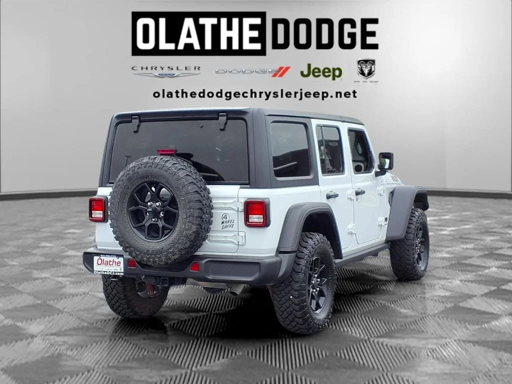 Certified Used 2025 White Jeep Willys image 27