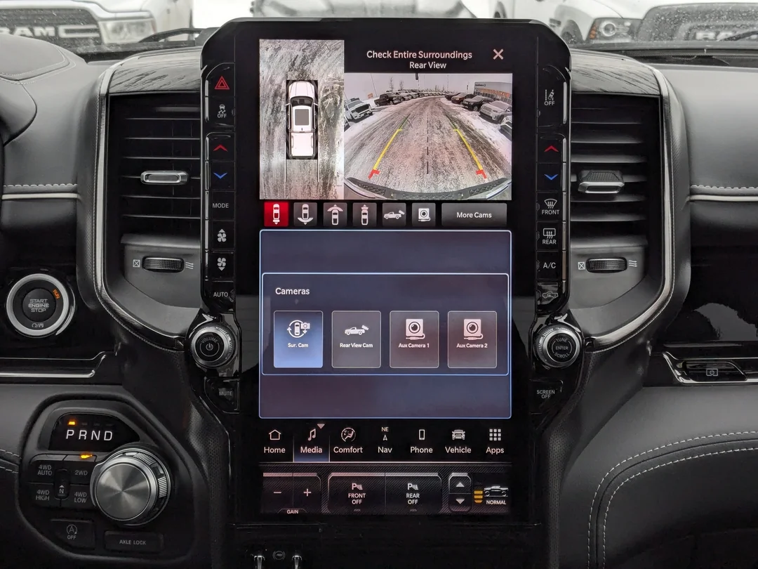 New 2026 Black RAM Limited - - Pano Sunroof - Heads Up Display - Rambox Cargo & More! image 22