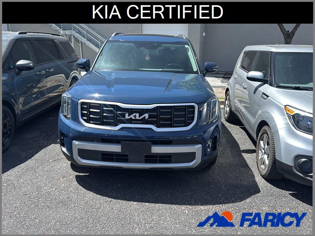 Used 2024 Midnight Lake Blue Kia S image 1