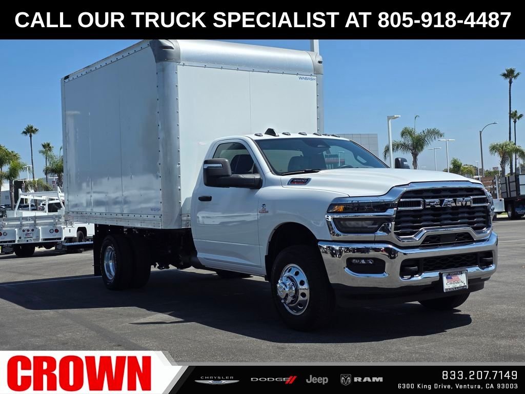 New 2025 Bright White Clear-Coat Exterior Paint RAM Tradesman image 5