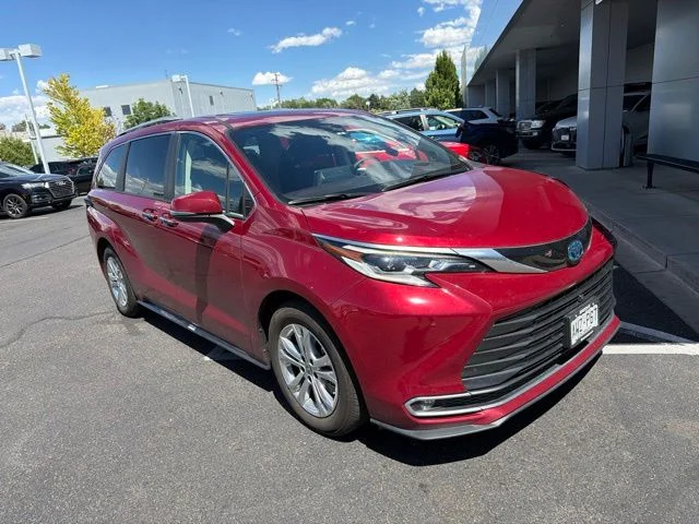Used 2022 Red Toyota Platinum image 2