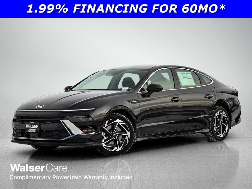 New 2026 Carbon Blue Hyundai SEL Sport AWD image 1