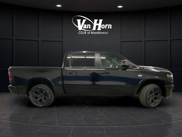New 2026 Diamond Black Crystal Pearl-Coat Exterior Paint RAM Big Horn/Lone Star image 7