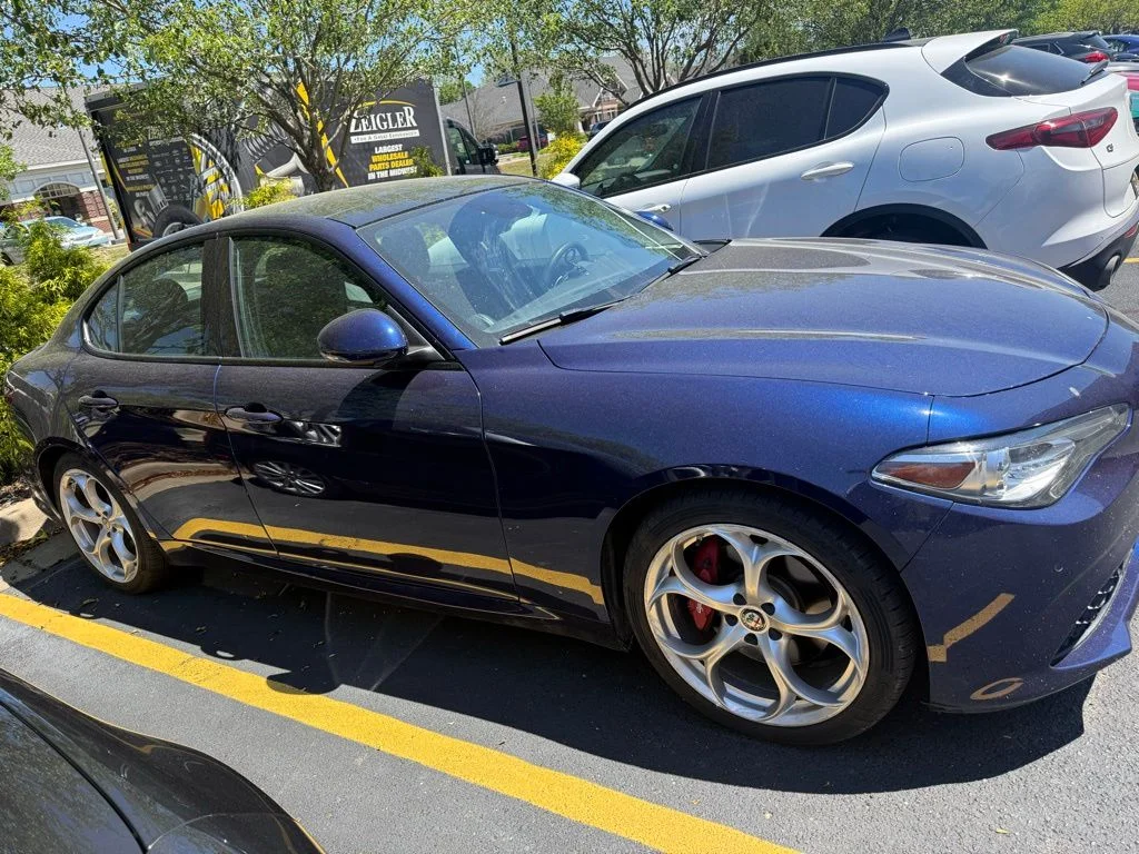 Used 2019 Blue Alfa Romeo Ti Sport image 7