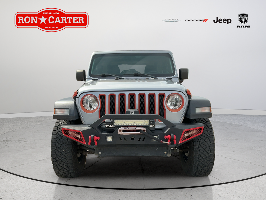 Used 2020 Silver Jeep Sport S image 2
