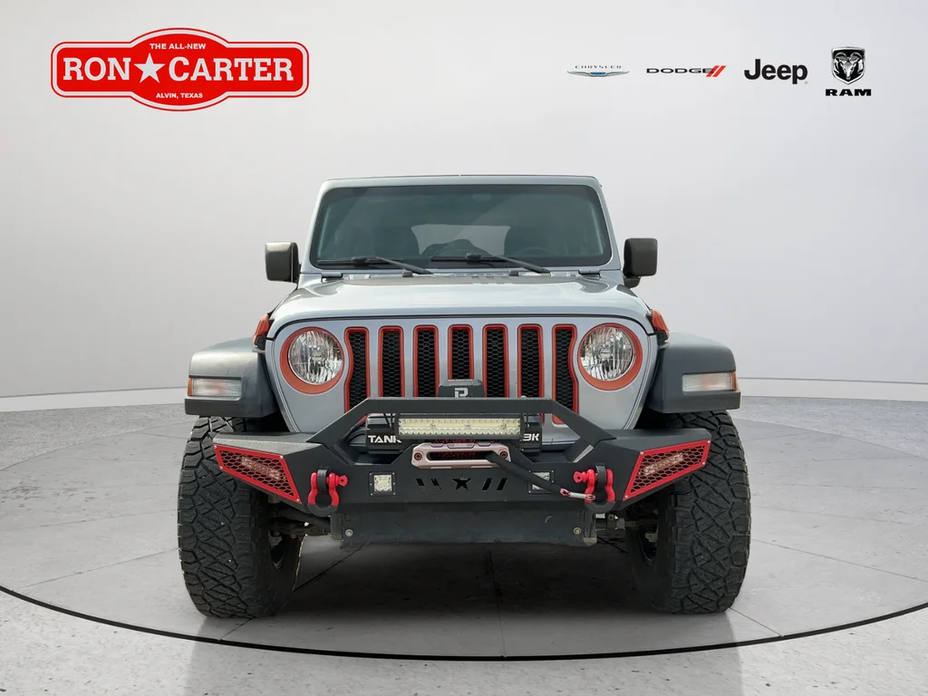 Certified Used 2020 Silver Jeep Sport S image 2