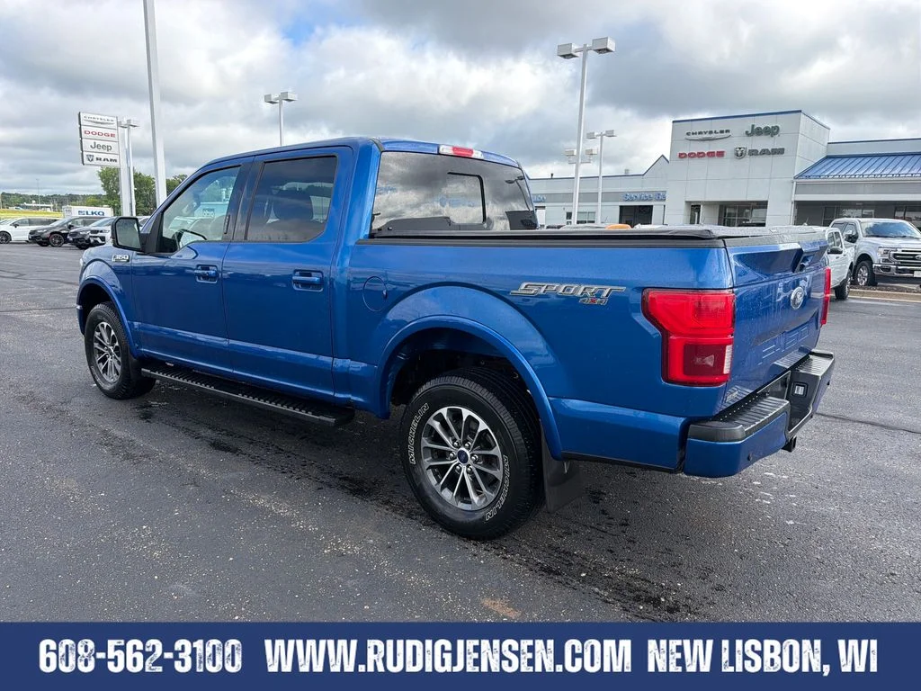 Used 2018 Lightning Blue Ford Lariat image 4