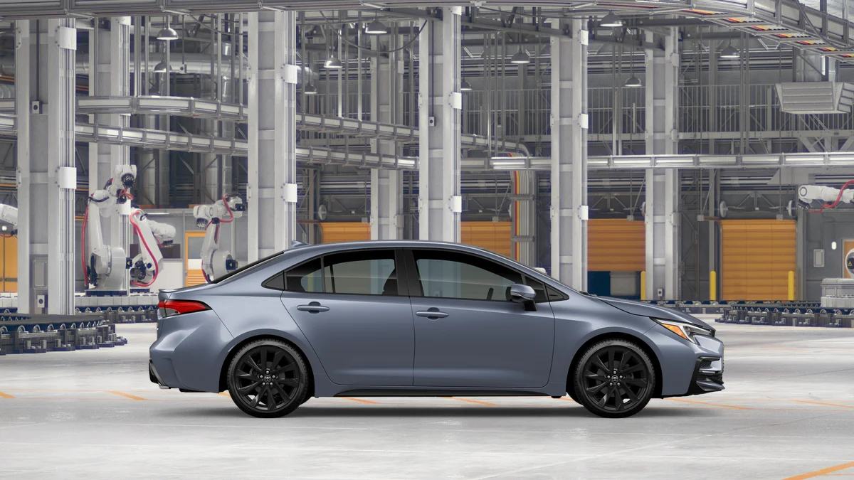 New 2027 Celestite Toyota Hybrid SE image 12