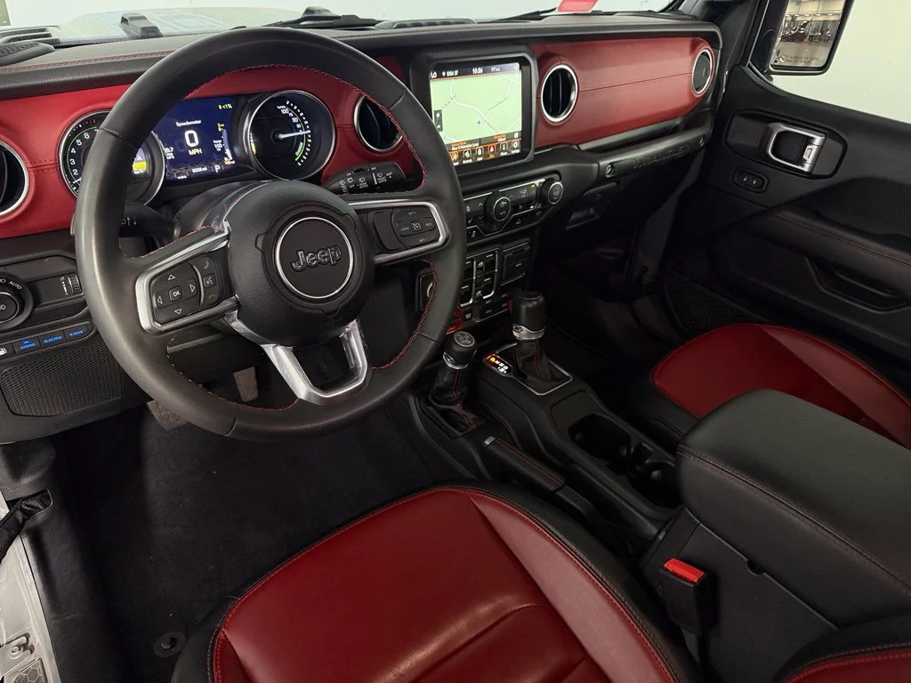 Used 2023 Gray Jeep Rubicon 20th Anniversary Edition 4xe image 13