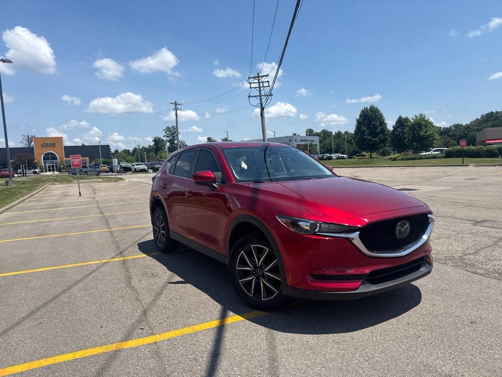 Used 2018 Soul Red Crystal Metallic Mazda Touring image 20