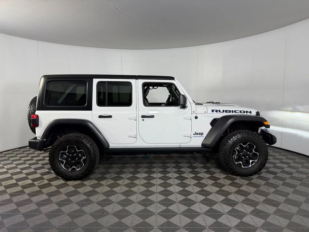 Certified Used 2023 White Jeep Rubicon 4xe image 5