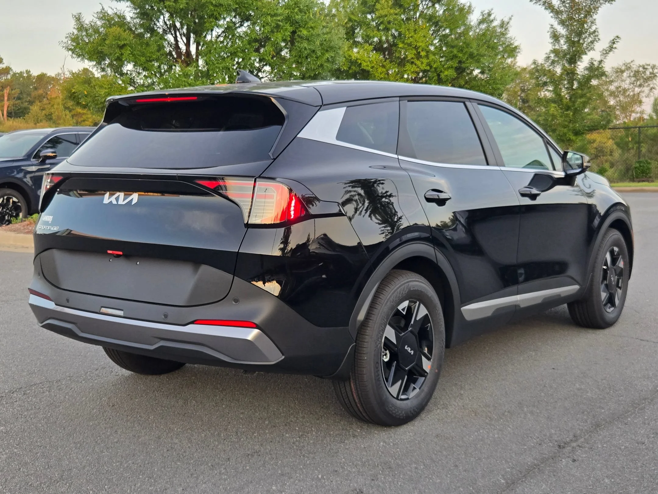 New 2026 Ebony Black Kia LX image 7