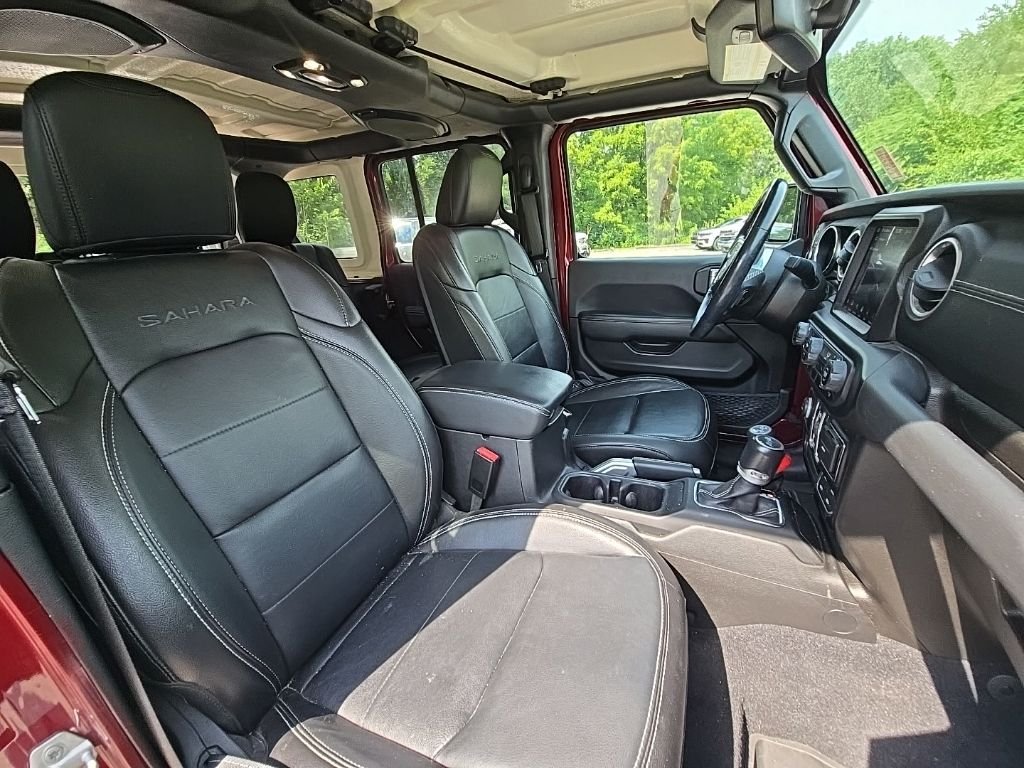 Used 2022 Red Jeep Unlimited Sahara 4xe image 17