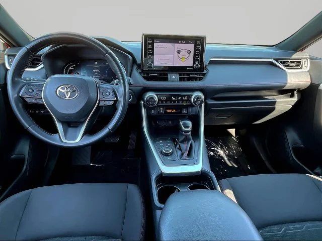 Used 2021 Red Toyota SE image 7