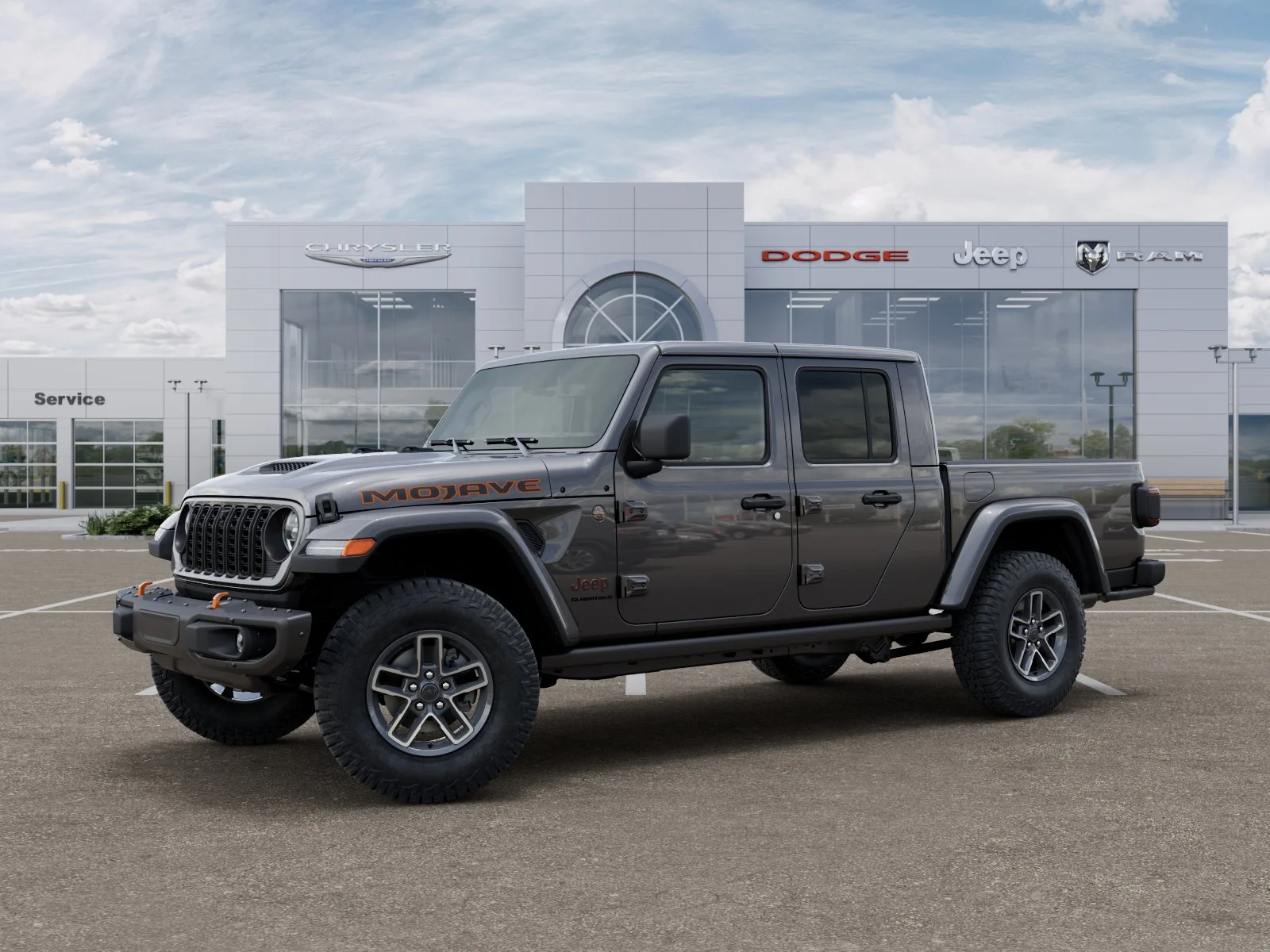 New 2026 Granite Crystal Metallic Clear-Coat Exterior Paint Jeep Mojave X image 28