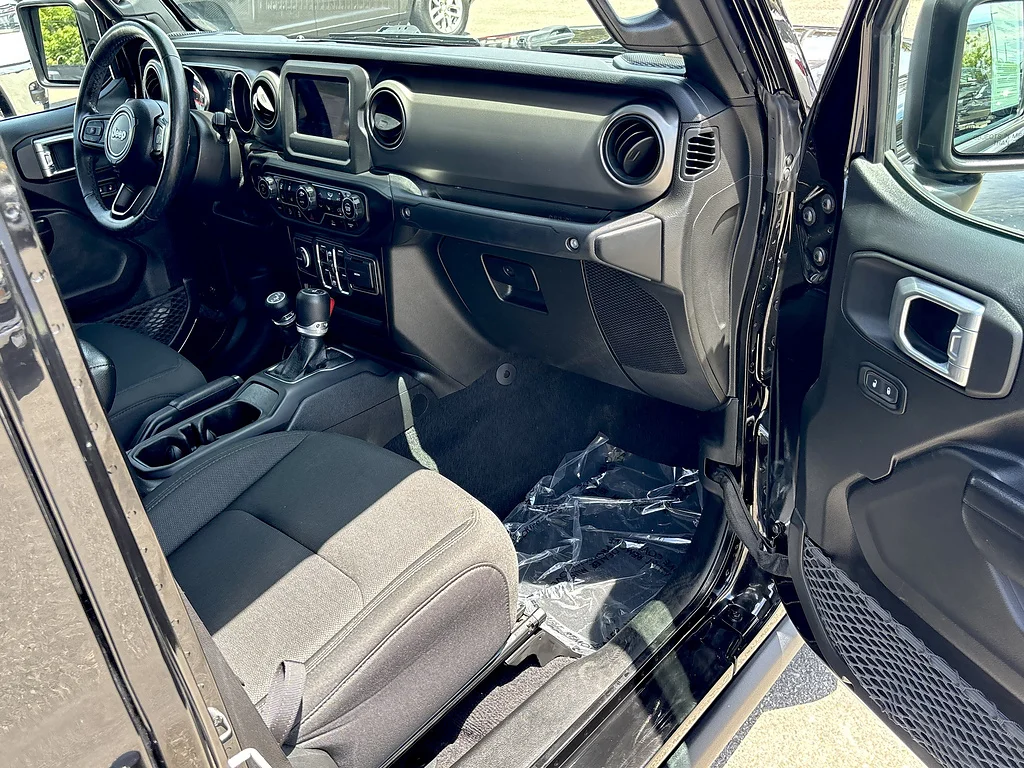 Used 2021 Black Clear Coat JEEP Willys image 25