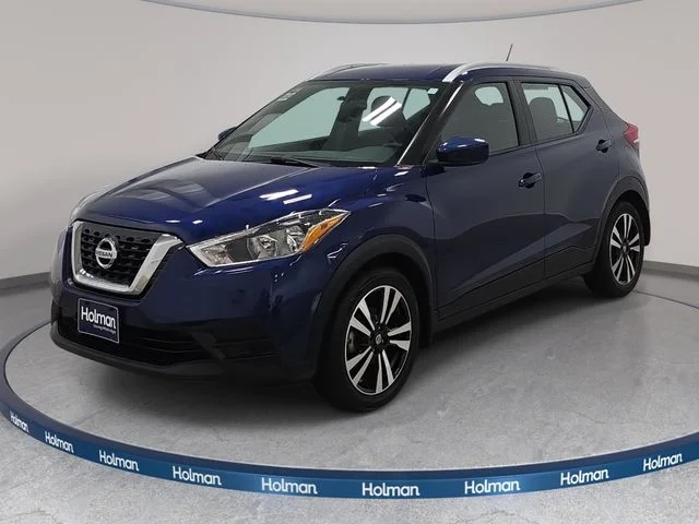 Certified Used 2018 Deep Blue Pearl Nissan SV image 1