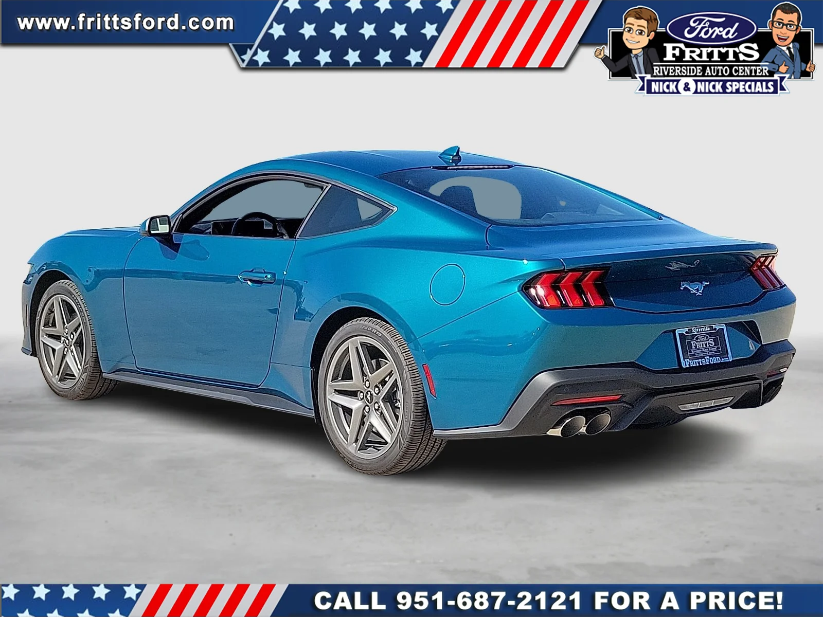 New 2026 Adriatic Blue Metallic Ford EcoBoost® Fastback image 2