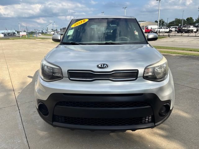 Used 2018 Bright Silver Kia Base image 4