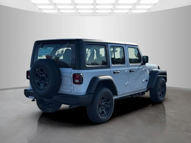 New 2026 Bright White Clear-Coat Exterior Paint Jeep Sport image 7