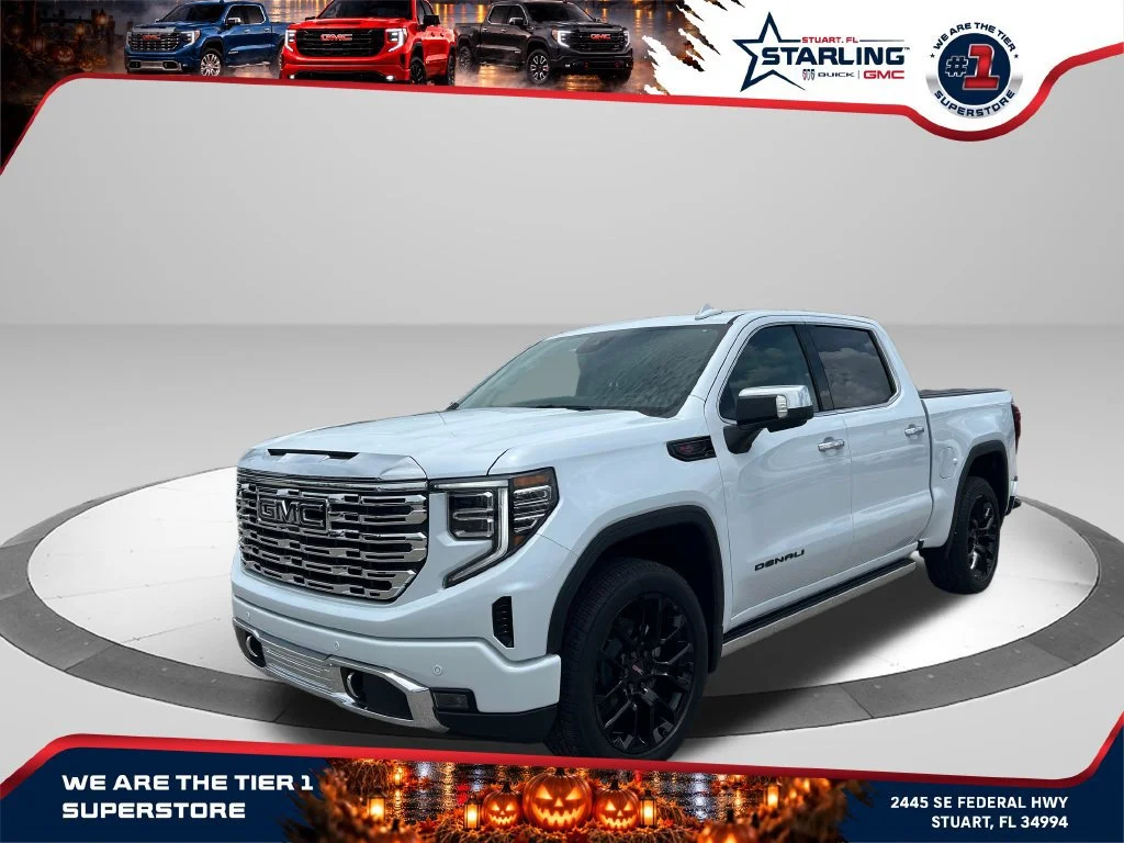 New 2026 Glacier White Tricoat GMC Denali image 1