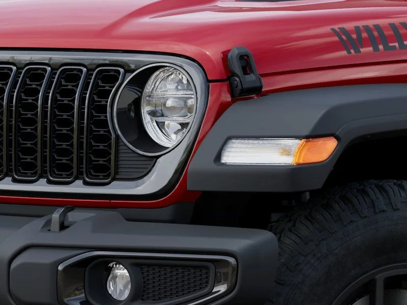 New 2026 Firecracker Red Clear-Coat Exterior Paint Jeep Willys image 10