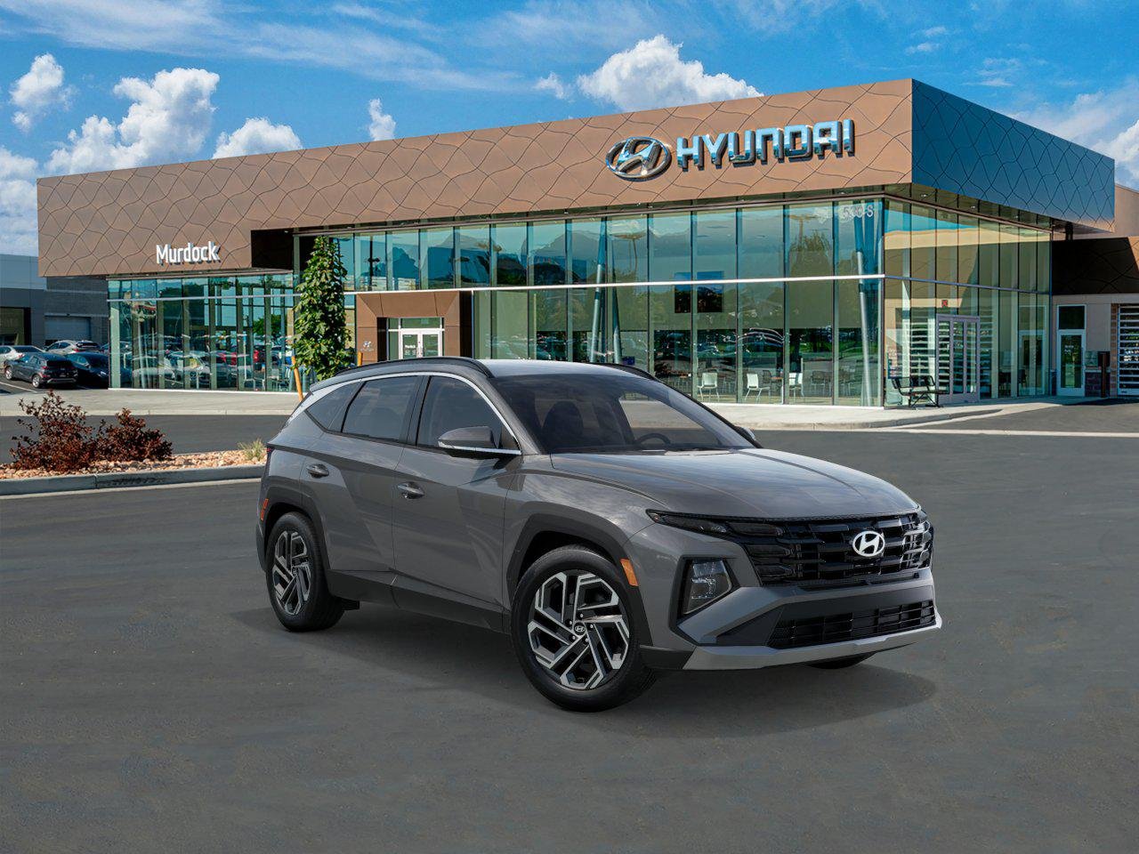 New 2026 Hampton Gray Hyundai SEL Plus AWD image 2