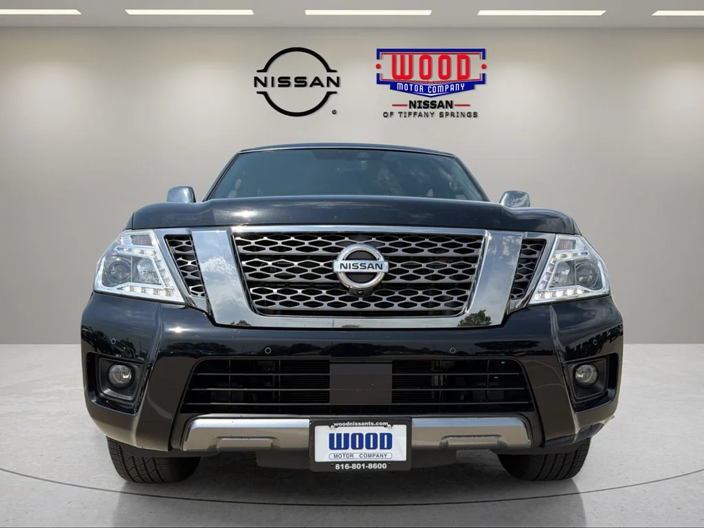 Certified Used 2020 Super Black Nissan Platinum image 6