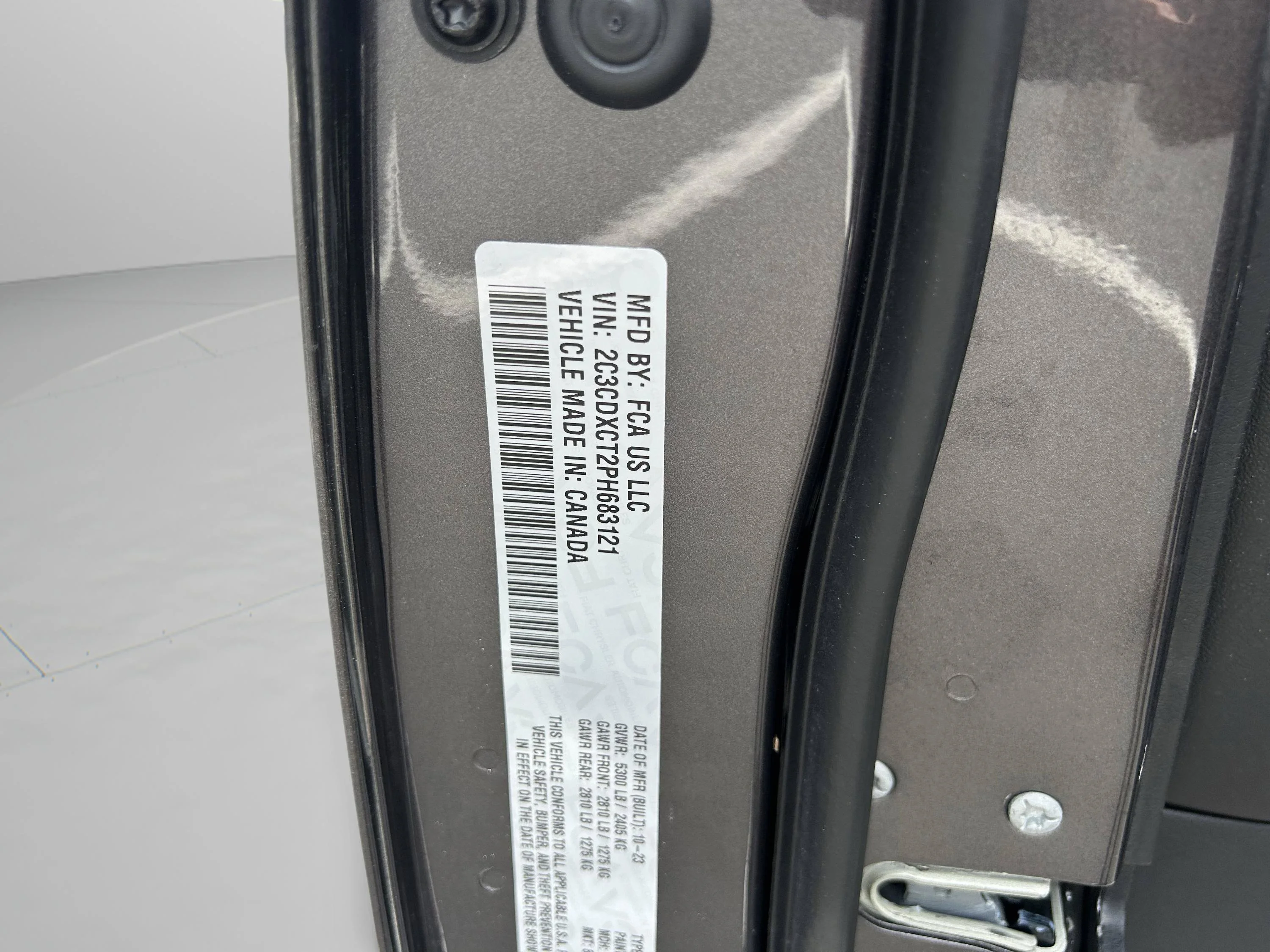 Used 2023 Granite Pearlcoat Dodge R/T image 38