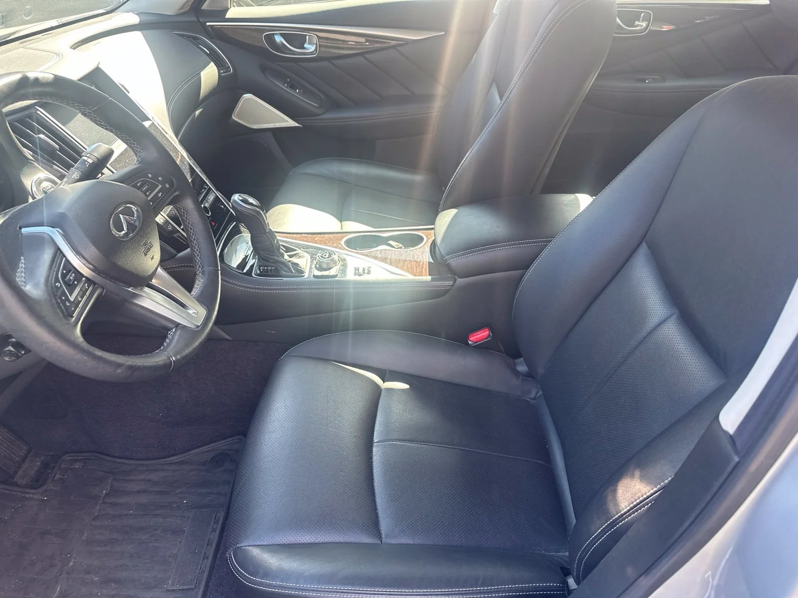 Used 2018 Liquid Platinum INFINITI 3.0t LUXE image 8