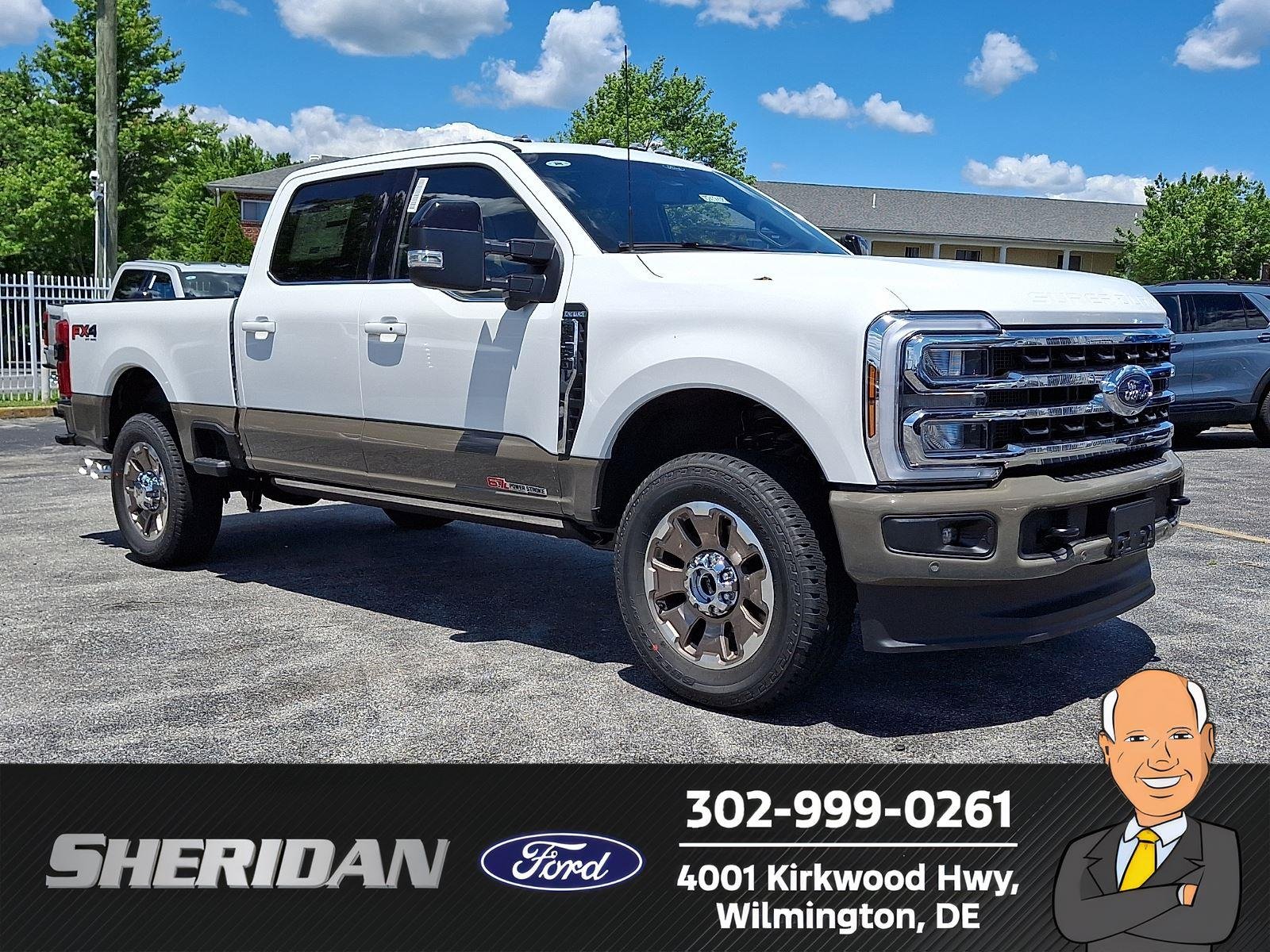 New 2026 Star White Metallic Tri-Coat Ford F-250® King Ranch® image 1